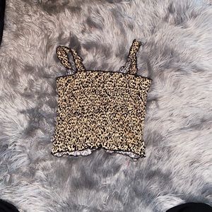PACSUN cheetah print tank top💛